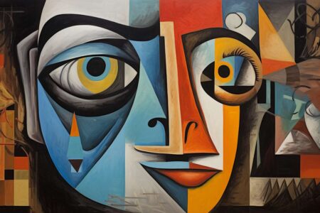 Analytical Cubism and Overlapping Figures