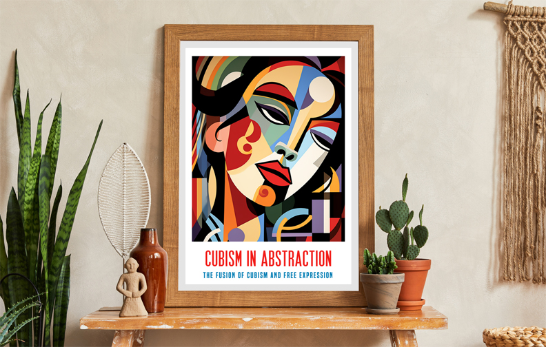 Cubism and Abstract Art Poster