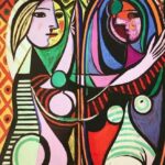 Pablo Picasso - Woman in the Mirror (1915)