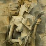 Pablo Picasso - Woman with a Mandolin (1910)