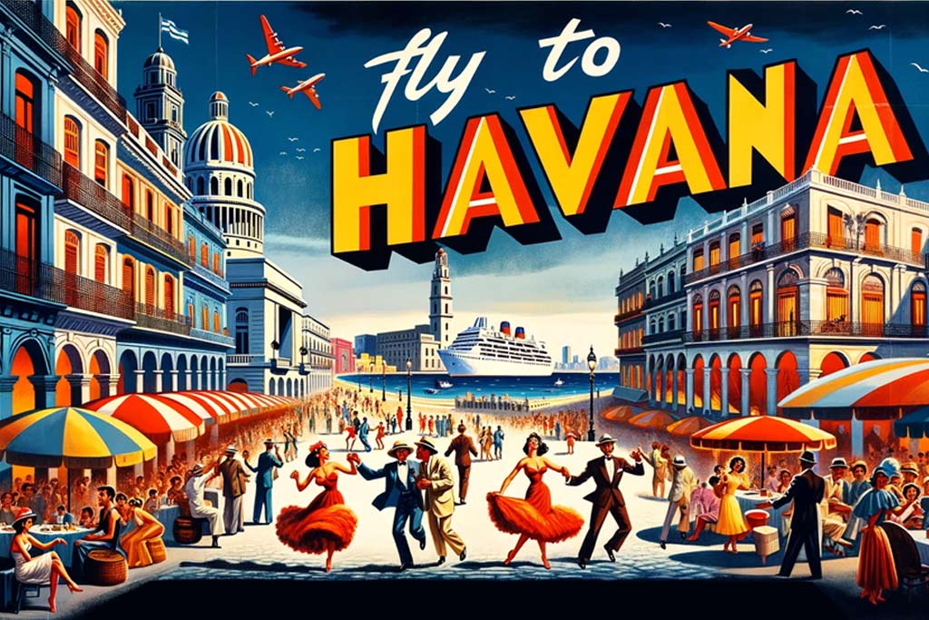 Vintage Cuba Travel Posters